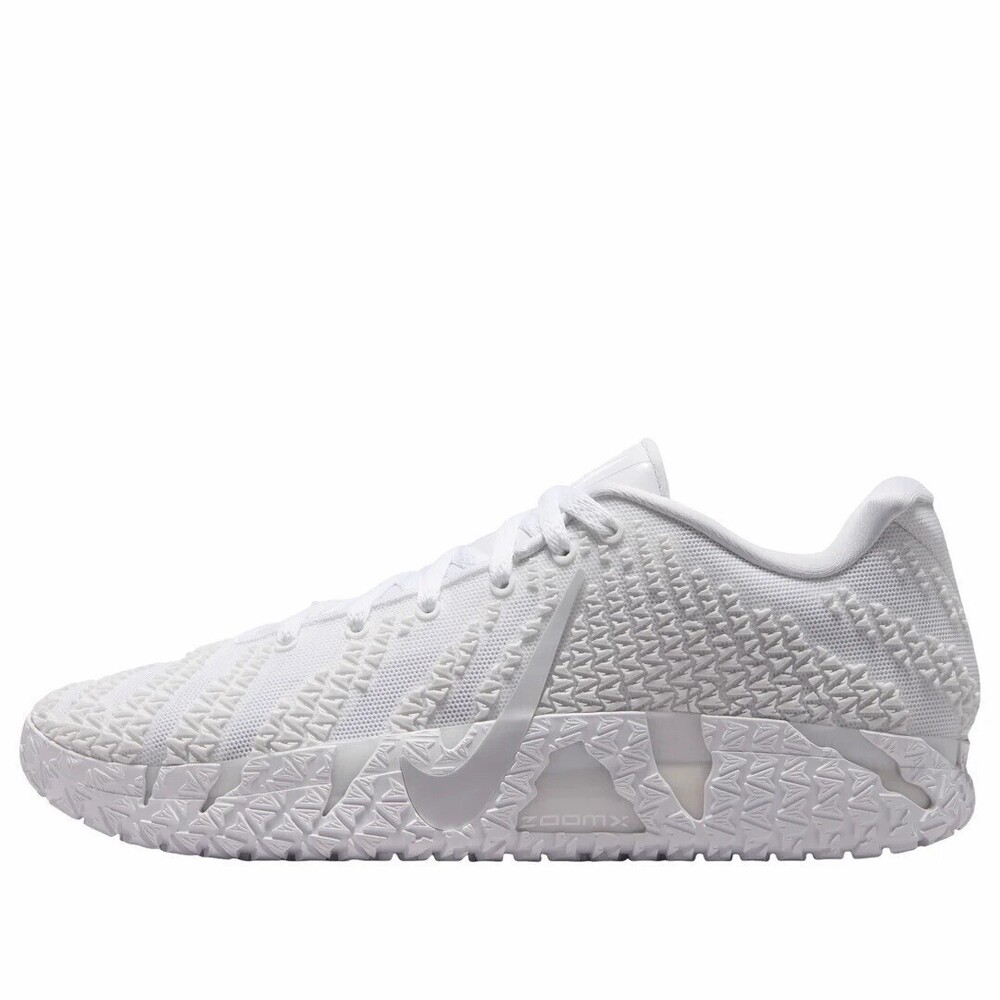 Size 9.5 Nike Mens Ja 3 Triple White Shoes New Sneaker IV4426-104 Basketball